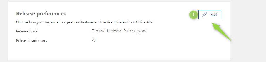 Set Target Release for new feature updates in Microsoft 365