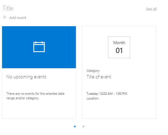 What are web parts for SharePoint Online in Microsoft 365