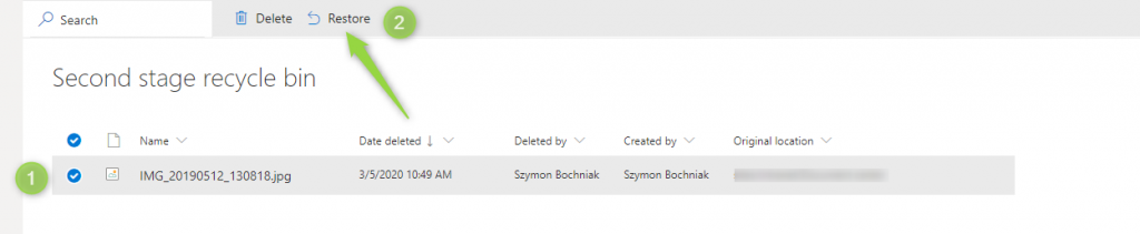 How to use Recycle Bin on SharePoint Online in Microsoft 365