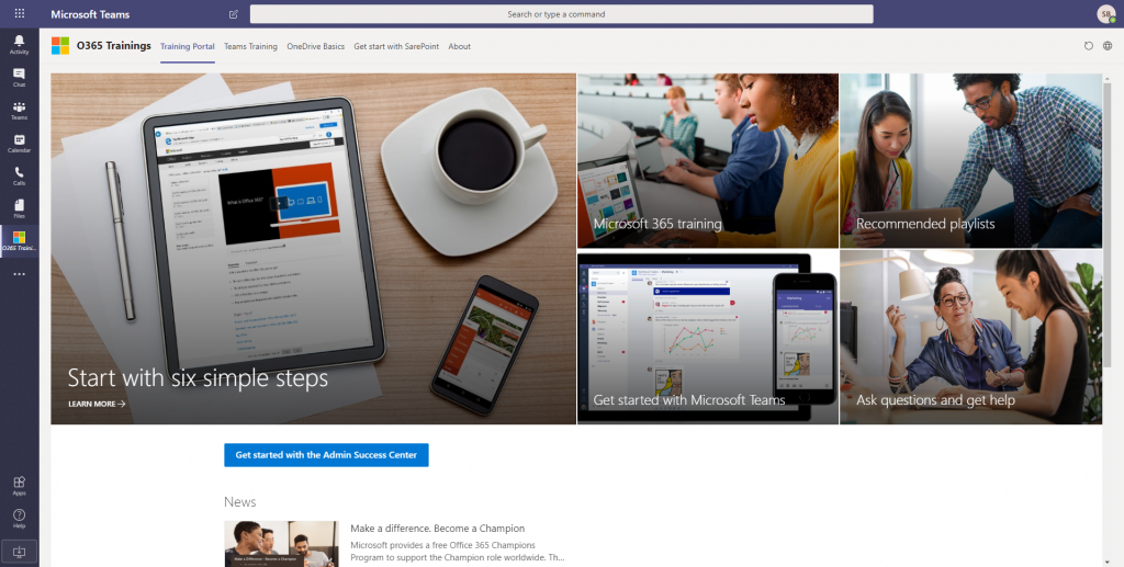 Build business application for Microsoft Teams in Office 365