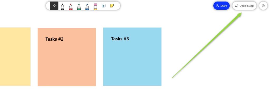 How to use Whiteboard app in Microsoft Teams meeting