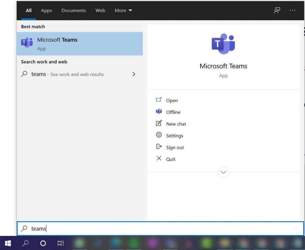 Login to Microsoft Teams &#8211; quick start in Microsoft 365