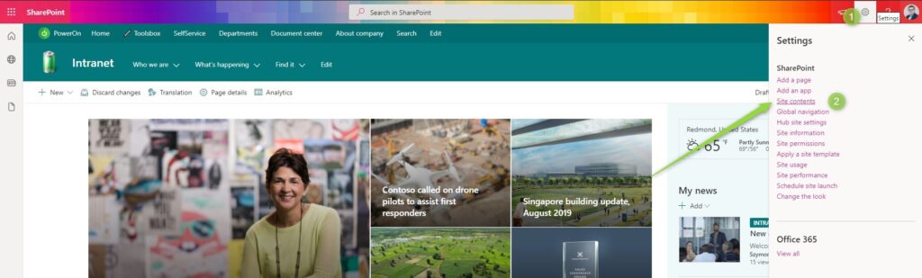 How to create SharePoint Online subsites in Microsoft 365