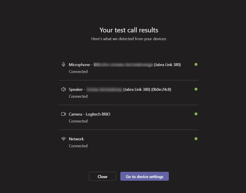 Do Microsoft Teams Test Call before meeting in Microsoft 365