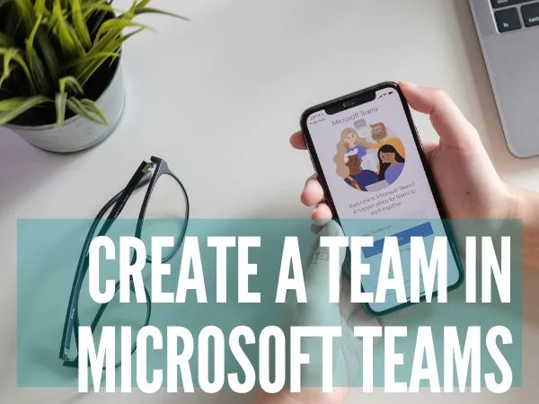 Moreover, you can use Microsoft Teams for collaboration using the creation of a team.