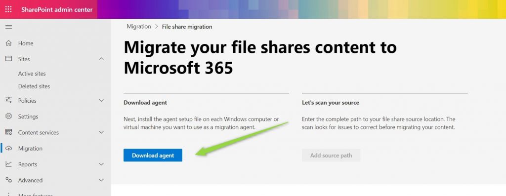 Guidelines for Migration Manager tool in Microsoft 365