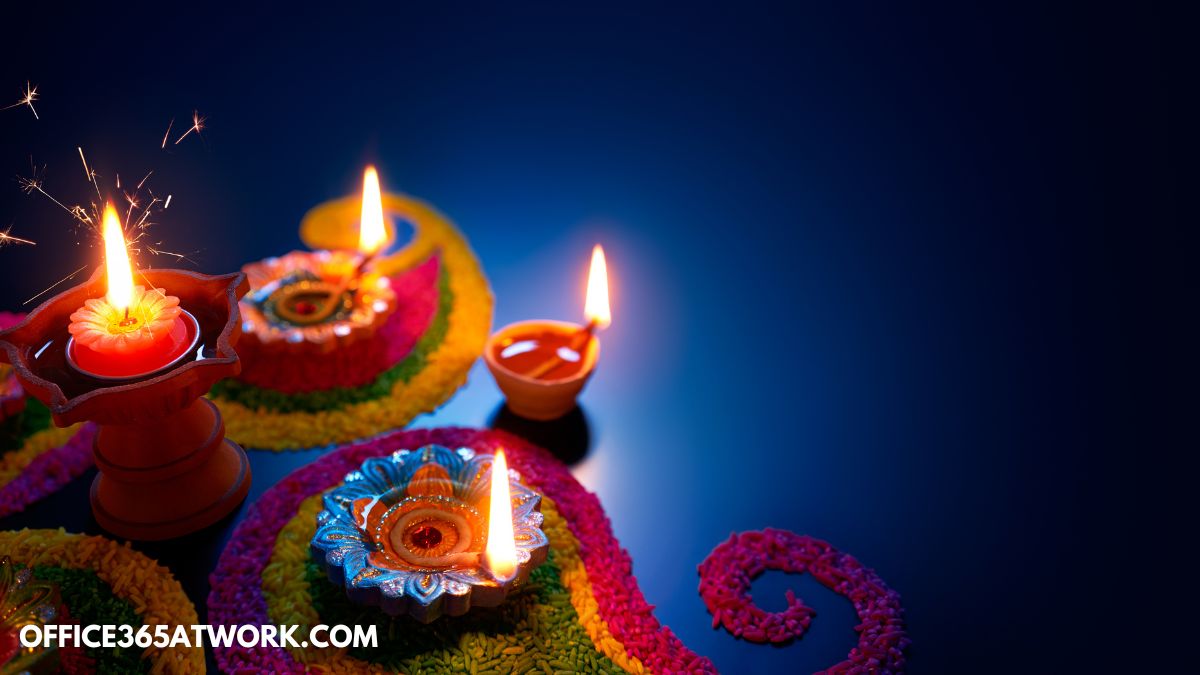 The best Diwali Teams backgrounds for Microsoft 365