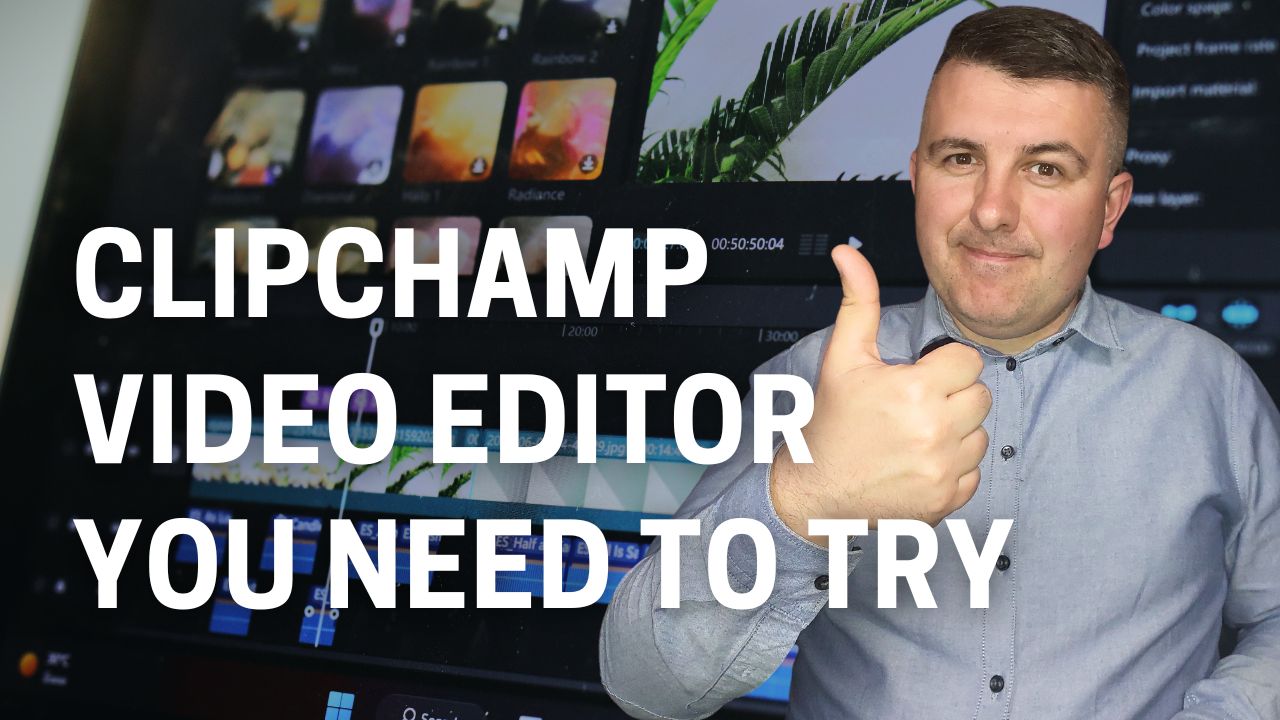 ClipChamp – Free video editor with AI support