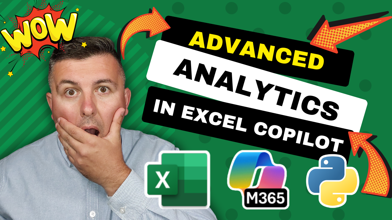 AI-powered Advanced Analytics in Excel in Copilot with Python